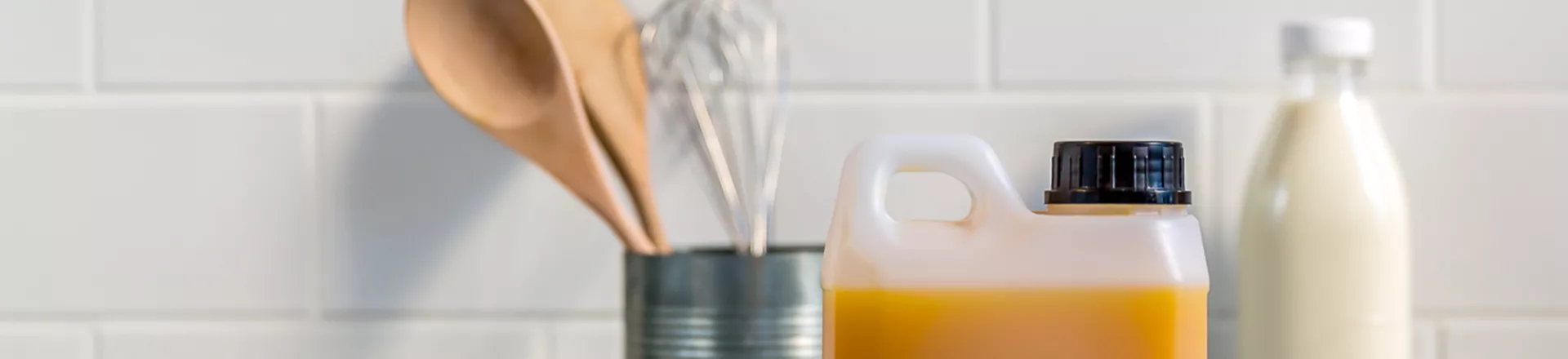 Plastdunkar till äggula och andra livsmedel